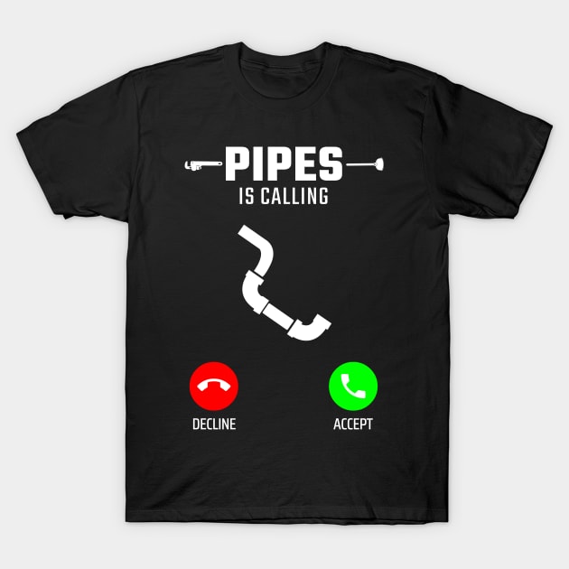plumber T-Shirt by Tali Publik